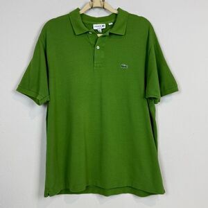 Lacoste Green Tricot Classic Fit Polo Shirt XXL